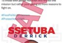 Police Dispel Kidnap Reports, Confirm Fraud Charges Against NUP’s Settumba