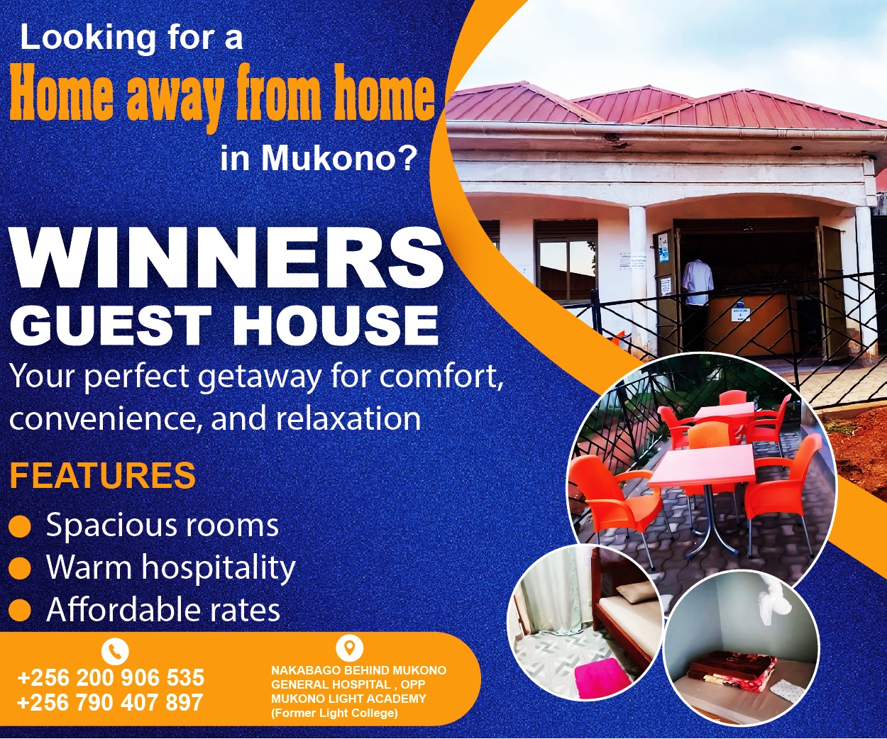 Looking for a home away from home in Mukono?